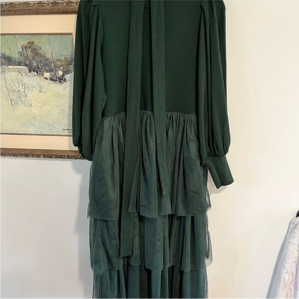 Ivy City Co. - COSETTE DRESS IN GREEN Mommy and me - Picture 4 of 4